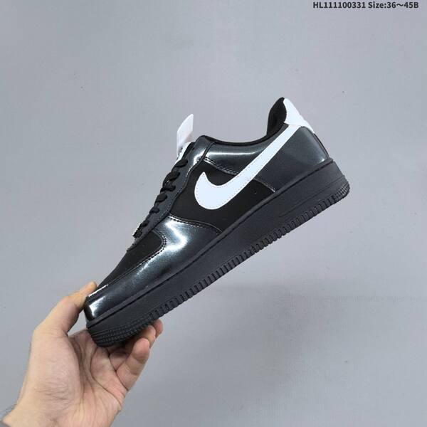 Nike Air Force 1 07 black white grey EU 36 45 sneaker EU 36-45