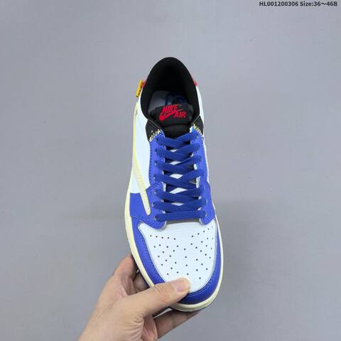 Union LA x Travis Scott x Air Jordan 1 Low OG UN x AIR JORDAN AJ1 Lifestyle (BS-66616)