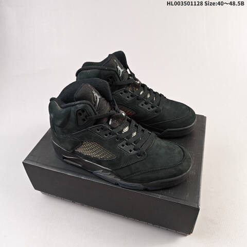 Air Jordan 5 Retro Black Cat AIR JORDAN 5 Aj5 Lifestyle (BS-67637)