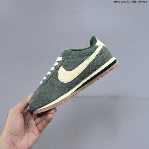 Nike Classic Cortez dark green cream off white gum brown EU 36-45 sneaker