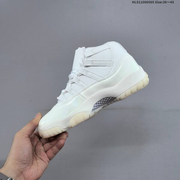 Jordan Air Jordan 11 Retro Sail / White / Cream 36~45 basketball