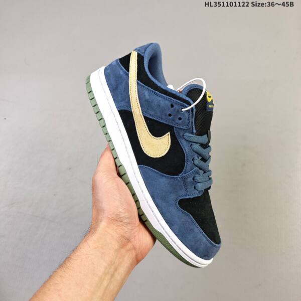 Nike SB Dunk Low black blue red white olive EU 36-45 skate shoe