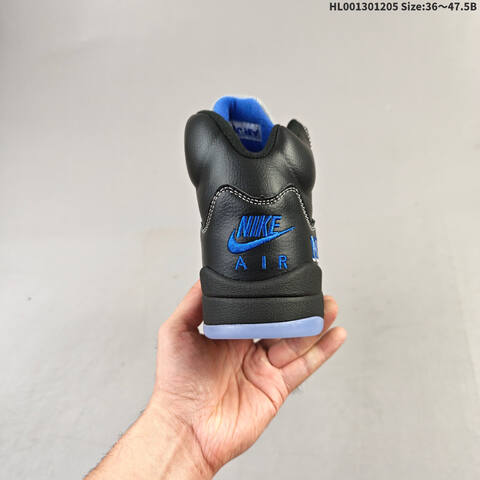 Awake NY x Air Jordan 5 Retro Racer Blue AIR JORDAN 5 Aj5 5 Awake N Lifestyle (BS-67519)