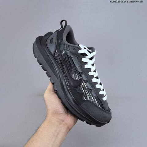 Nike Sacai x Nike VaporWaffle 3 0 Black Dark Grey White EU 36-46 Sneaker - Unisex (BS-61327)