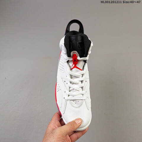 Air Jordan 6 Retro Infrared White AIR JORDAN 6 Aj6 Lifestyle (BS-67493)