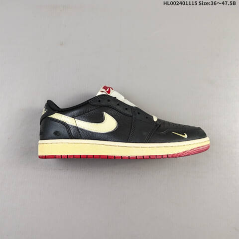 Nigel Sylvester x Air Jordan 1 Low OG Nitro Better With Time AIR JORDAN 1 Aj1 Lifestyle (BS-67805)