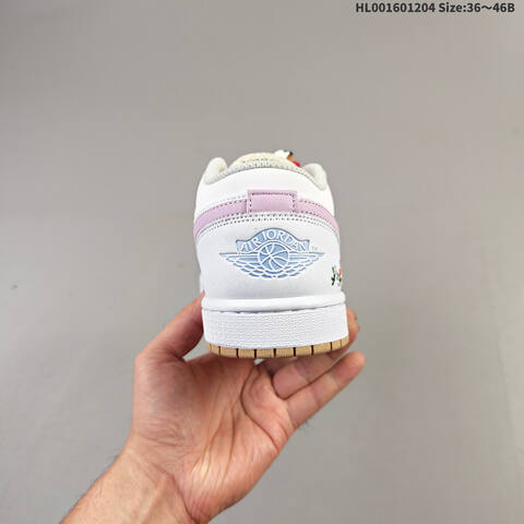 Air Jordan 1 Low Mushroom AIR JORDAN 1 Aj1 Lifestyle (BS-67538)