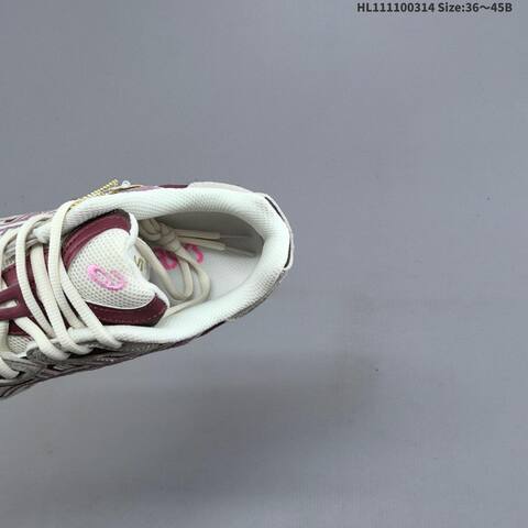 ASICS GEL-NYC 1203A788-100 Cream Burgundy Grey Brown EU 36-45 Running Shoe Running Sneakers - Unisex (BS-68995)