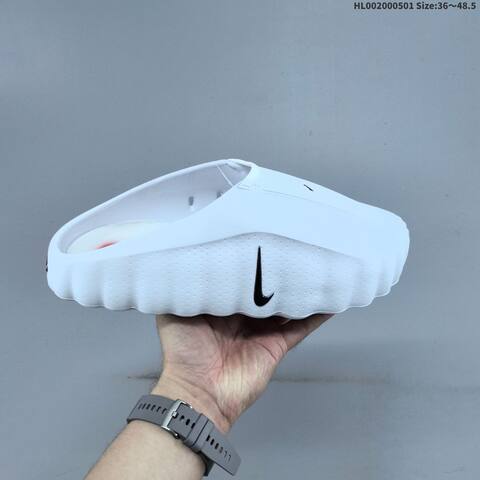 Nike Mind 001 Pregame Mule Light Pink White Silver Black EU 36-48 5 Slides - Unisex (BS-60557)