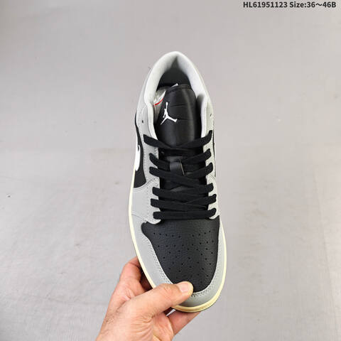 Air Jordan 1 Low Light Smoke Grey AIR JORDAN 1 Aj1 Lifestyle (BS-67721)