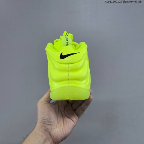 Nike Air Foamposite One Volt Neon Yellow Black EU 40-47 5 Basketball Shoe - Men's (BS-61762)