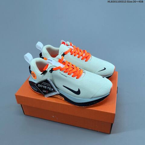 Nike ReactX Infinity Run 4 GTX Teal Black White Orange EU 36-45 Running Shoe - Unisex (BS-61346)