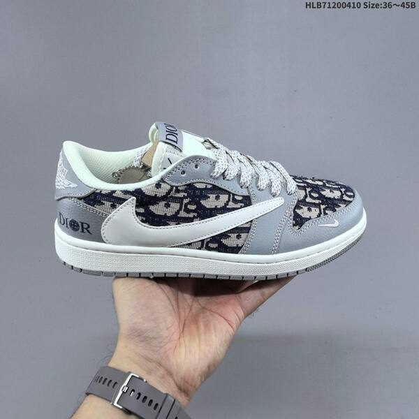 Jordan Air Jordan 1 Low grey/white/navy EU 36-45 basketball