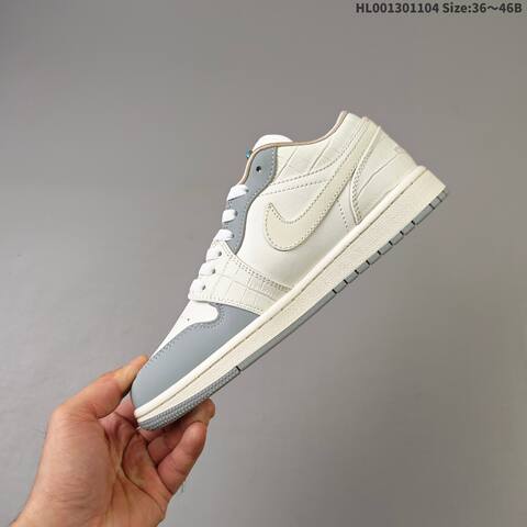 Air Jordan 1 Low Soft Pearl WMNS AIR JORDAN 1 Aj1 Lifestyle (BS-67843)