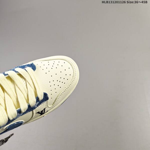 Nike SB Dunk Low cream white navy blue EU 36-45 skate shoe