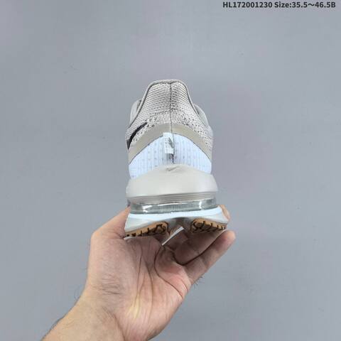 Nike Air Zoom Pegasus Premium Light Grey Silver White Brown EU 35 5-46 5 Running Shoe - Unisex (BS-62317)