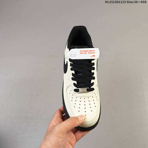 Nike Air Force 1 Low 07 Off White Black EU 36-45 Sneaker - Unisex (BS-63228)