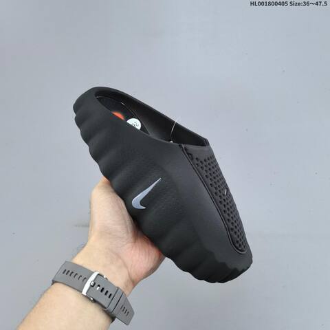Nike Mind 001 Black Grey EU 36-47 5 Slides - Unisex (BS-60923)