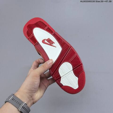 Nigel Sylvester x Air Jordan 4 OG Brick By Brick BIKE AIR JORDAN 4 Aj4 Lifestyle (BS-66406)