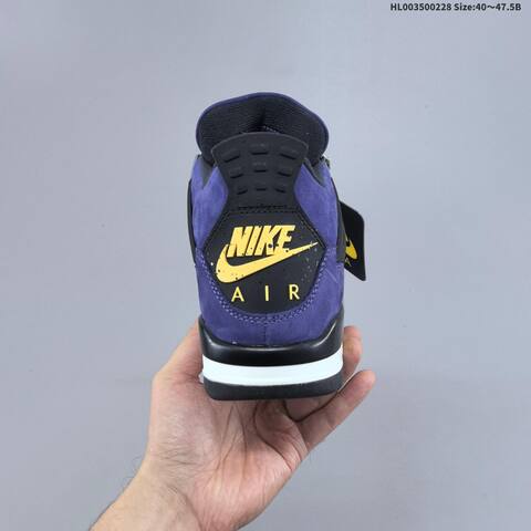 Air Jordan 4 Retro OG Imperial Purple Replica AIR JORDAN 4 Aj4 Lifestyle (BS-66667)