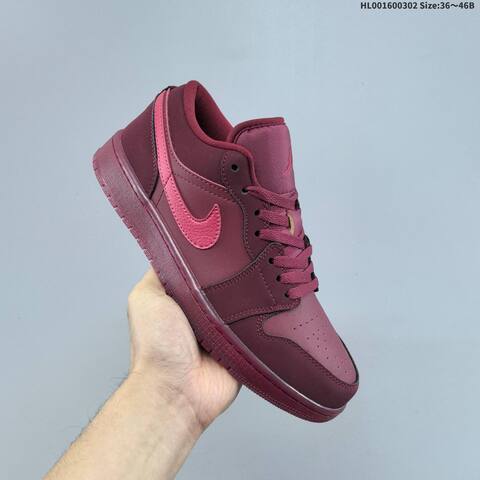Air Jordan 1 Low Valentine s Day AIR JORDAN 1 Aj1 Lifestyle (BS-66635)