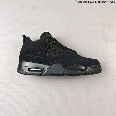 Air Jordan 4 Retro Black Cat AIR JORDAN 4 Aj4 Lifestyle (BS-67794)