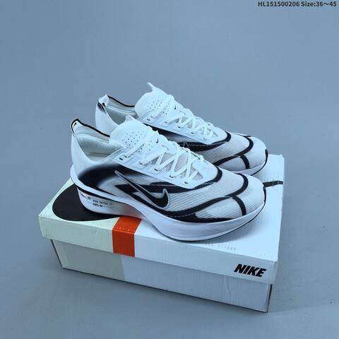 Nike ZoomX Vaporfly NEXT 4 Vaporweave Black White Silver EU 36-45 Running Shoe - Unisex (BS-61518)