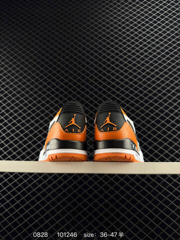 Jordan Air Jordan Legacy 312 Low Black White Orange EU 36-47 Basketball Shoe - Unisex (BS-80817)