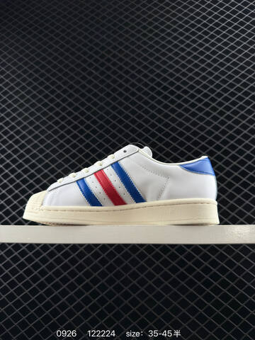 Adidas Originals Superstar White Black Gold 3M JQ6345 12222 Lifestyle (BS-77714)