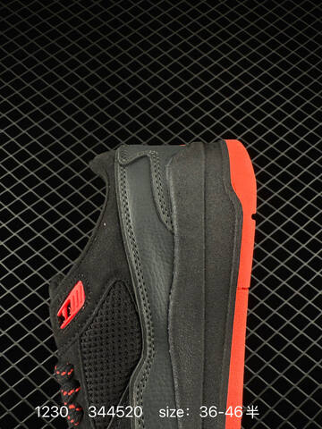 Jordan Air Jordan Retro Black Bright Red EU 36-46 Basketball Shoe - Unisex (BS-79943)