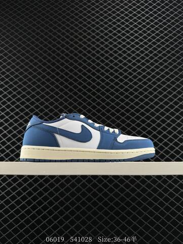Jordan Air Jordan 1 Low White Navy Sail EU 36-46 Sneaker - Unisex (BS-81177)