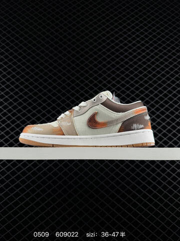 Air Jordan 1 Low SE Multi-Color Distressed AIR JORDAN 1 Aj1 1 Jord Lifestyle (BS-79313)
