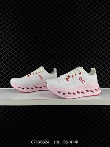 On Running Cloudtilt White Pink Red EU 36-41 Running Shoe Running Sneakers - Unisex BS-85020