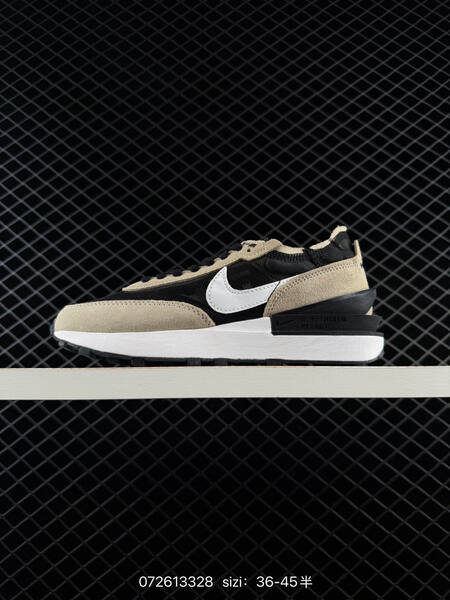Nike Waffle One beige black white EU 36-45 lifestyle