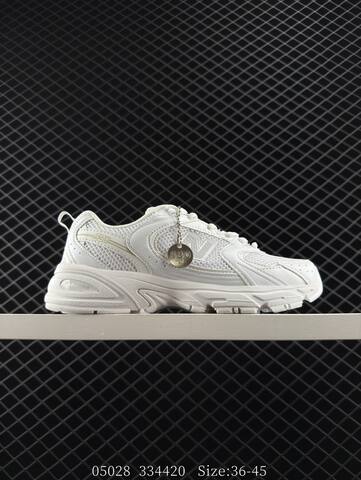 New Balance 530 White Silver Pink EU 36-45 Running Shoe - Unisex (BS-83387)