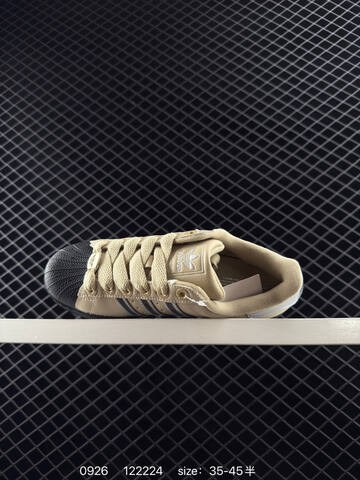 Adidas Originals Superstar White Black Gold 3M JQ6345 12222 Lifestyle (BS-77714)