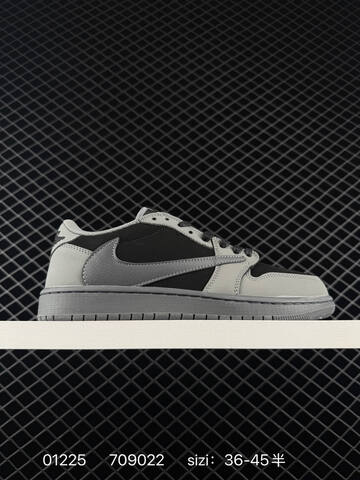 Jordan Air Jordan 1 Low Travis Scott Olive White Black Olive Cream Red EU 36-45 Sneaker - Unisex (BS-79770)