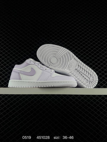 Air Jordan 1 Low Lron Grey AIR JORDAN 1 Aj1 Lifestyle (BS-79261)