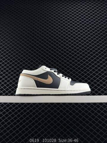 Jordan Air Jordan 1 Low White Black Light Blue EU 36-46 Sneaker - Unisex (BS-81175)