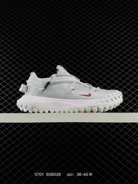 Nike ACG Mountain Fly Low GTX SE light grey white red EU 36-45 trail shoe