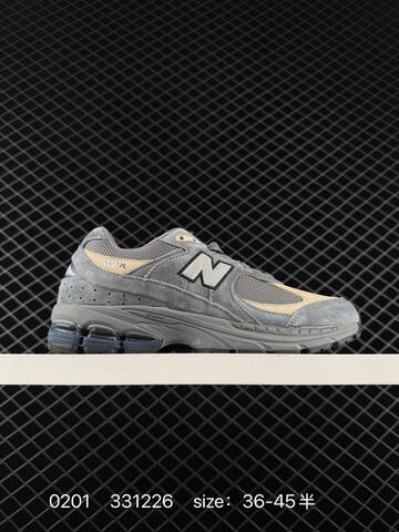 New Balance 2002R Grey Beige Navy Black EU 36-45 Sneaker - Unisex (BS-82342)