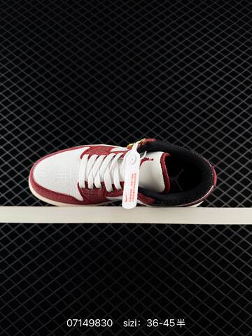 Air Jordan 1 Low AIR JORDAN 1 Aj1 1 Swoosh Logo Lifestyle (BS-78972)