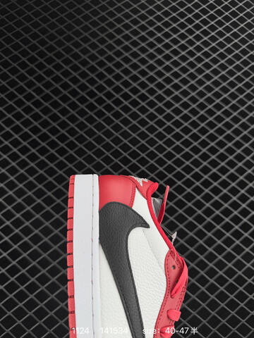 Jordan Air Jordan 1 Low OG SP White Red Black EU 40-47 Sneaker - Men's (BS-80202)