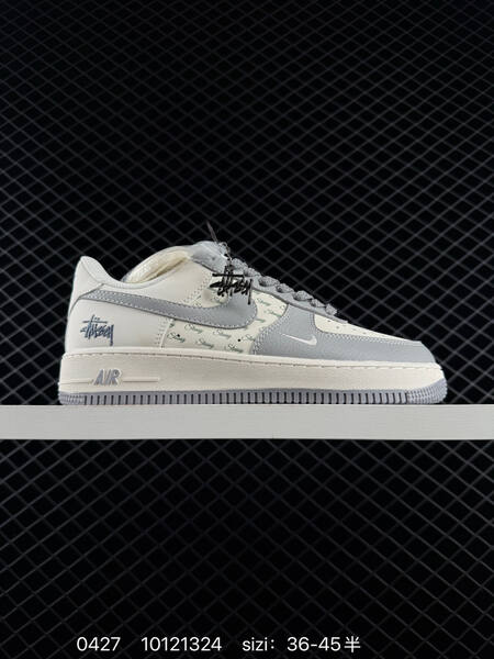 Nike Air Force 1 07 Light bone cream and grey EU 36-45 5 lifestyle