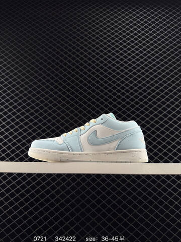 Jordan Air Jordan 1 Low Light Blue White Cream EU 36-45 Sneaker - Unisex (BS-81031)