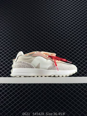 New Balance 327 Off White Beige Pink Red EU 36-45 Sneaker - Unisex (BS-83274)