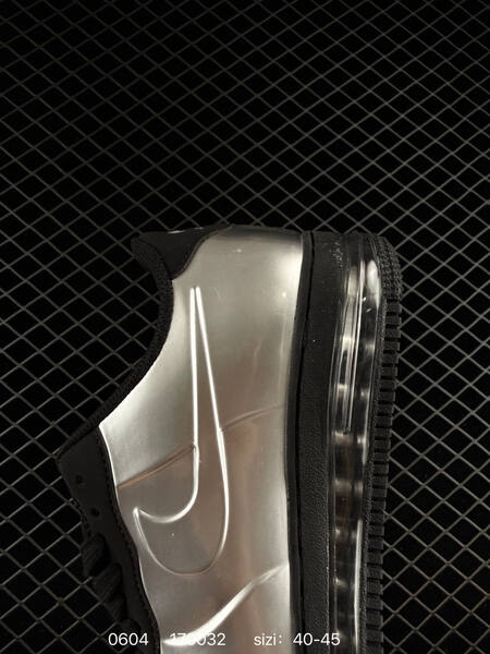 Nike Air Force 1 Low metallic silver black clear EU 40-45 lifestyle