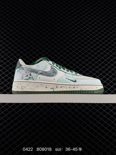 Nike Air Force 1 07 LV8 Multiple custom colorways including grey black light blue floral pastel camo distressed gothic white black red EU 36-45 half sizes available lifestyle