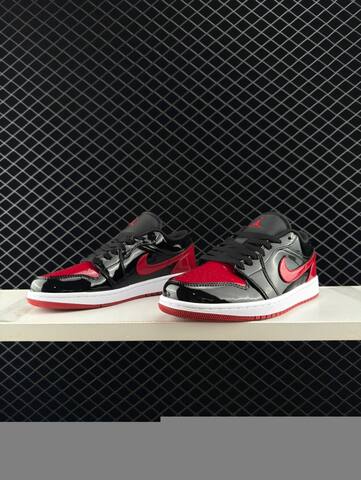 Jordan Air Jordan 1 Low Black Red White EU 36-46 Sneaker - Unisex (BS-81300)