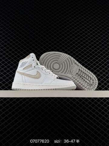 Air Jordan 1 Mid AIR JORDAN 1 Aj1 1 Swoos Lifestyle (BS-79019)